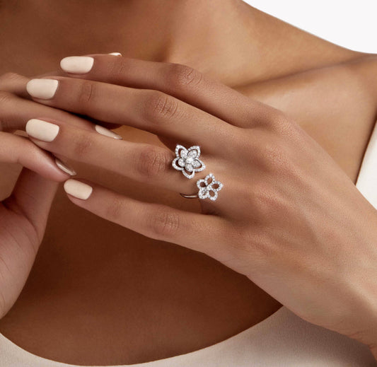 Gardenia Floral Ring