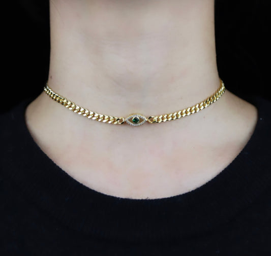 Cuban Evil Eye Necklace