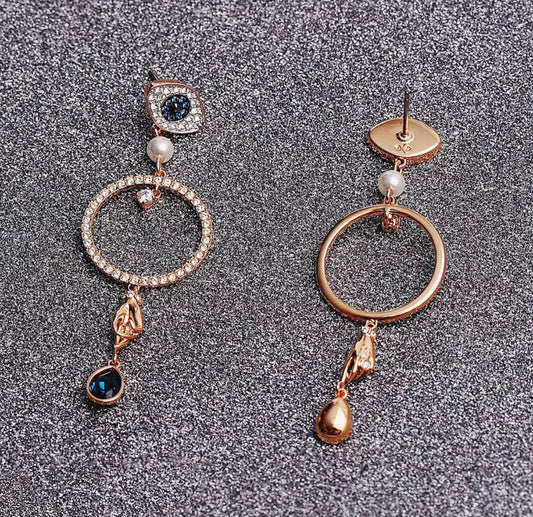 Dune Sands Evil Eye Earring