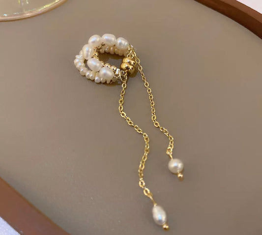 Freshwater Pearl Magnetic Earcuff