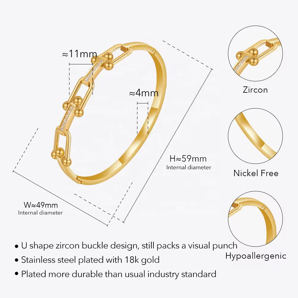 Gold Rush Bangle