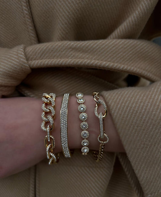 Gold Marquez Bracelet (Mix Metal)