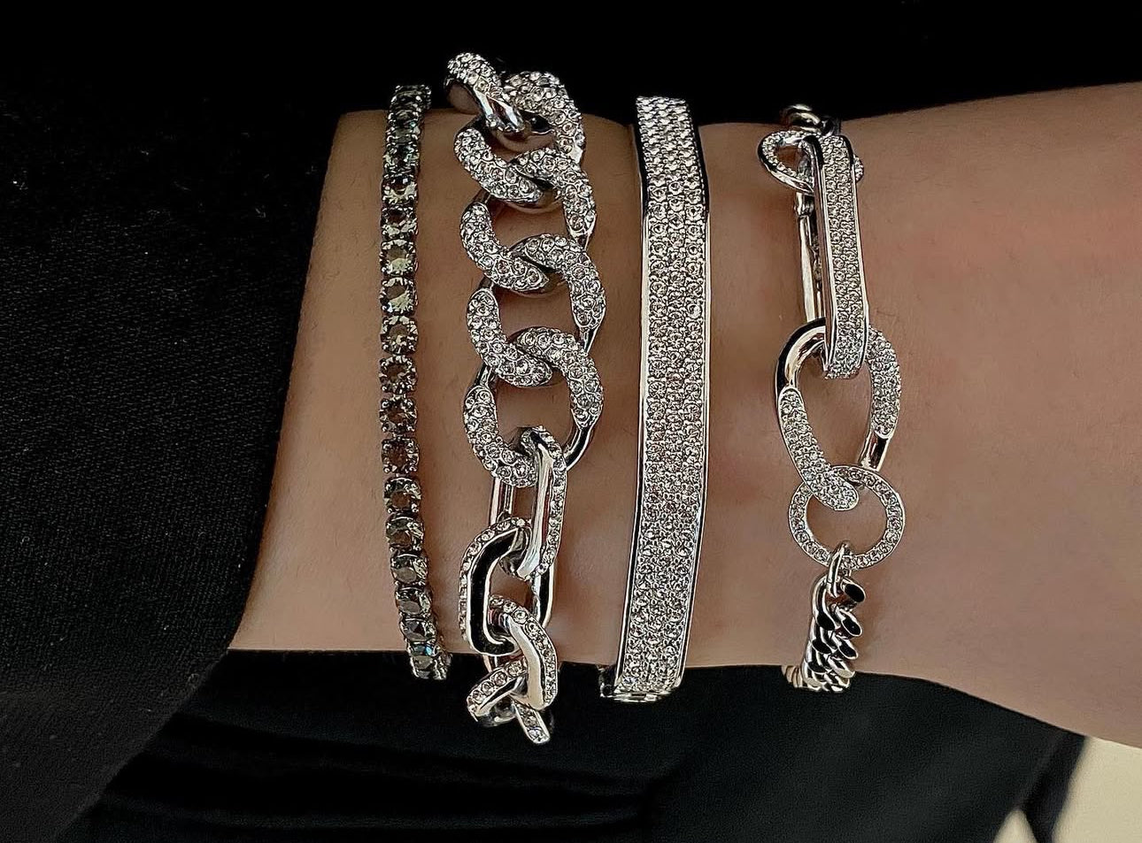 Silver Marquez Bracelet (Mix Metal)