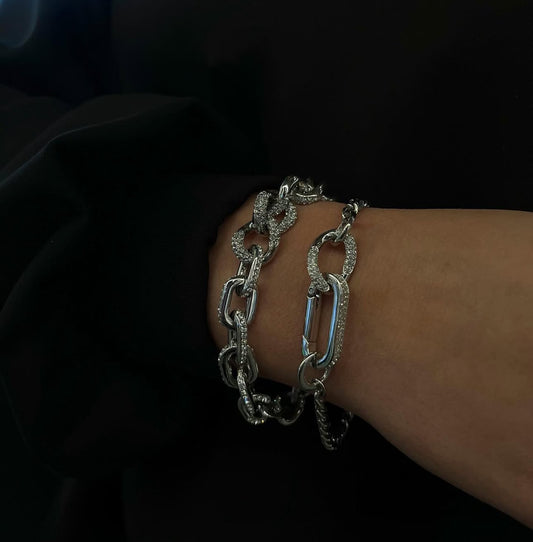 Silver Marquez Bracelet (Mix Metal)