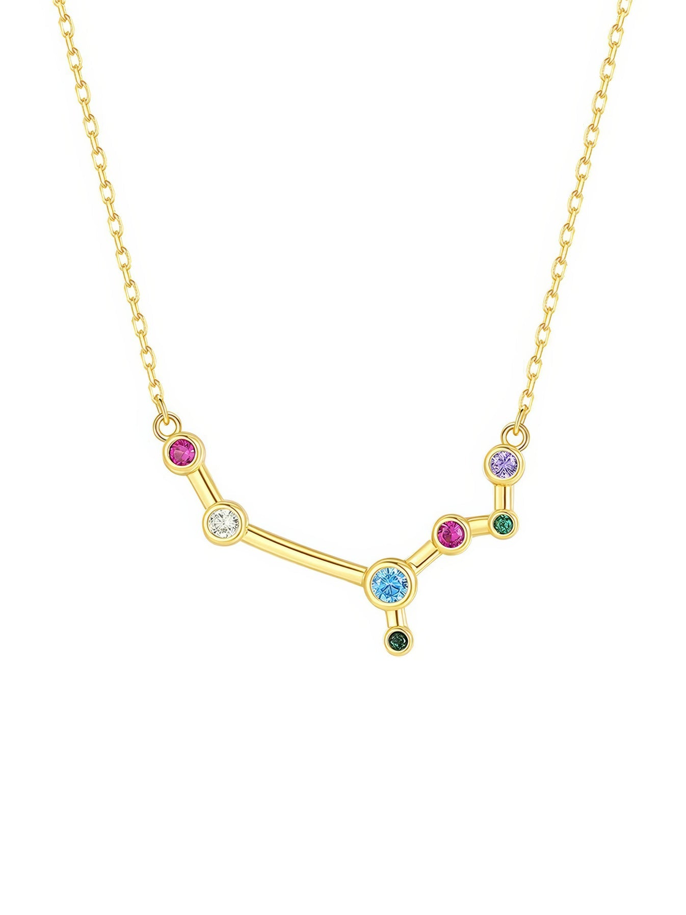 Candy Constellation Necklace (925, 18k Vermeil)
