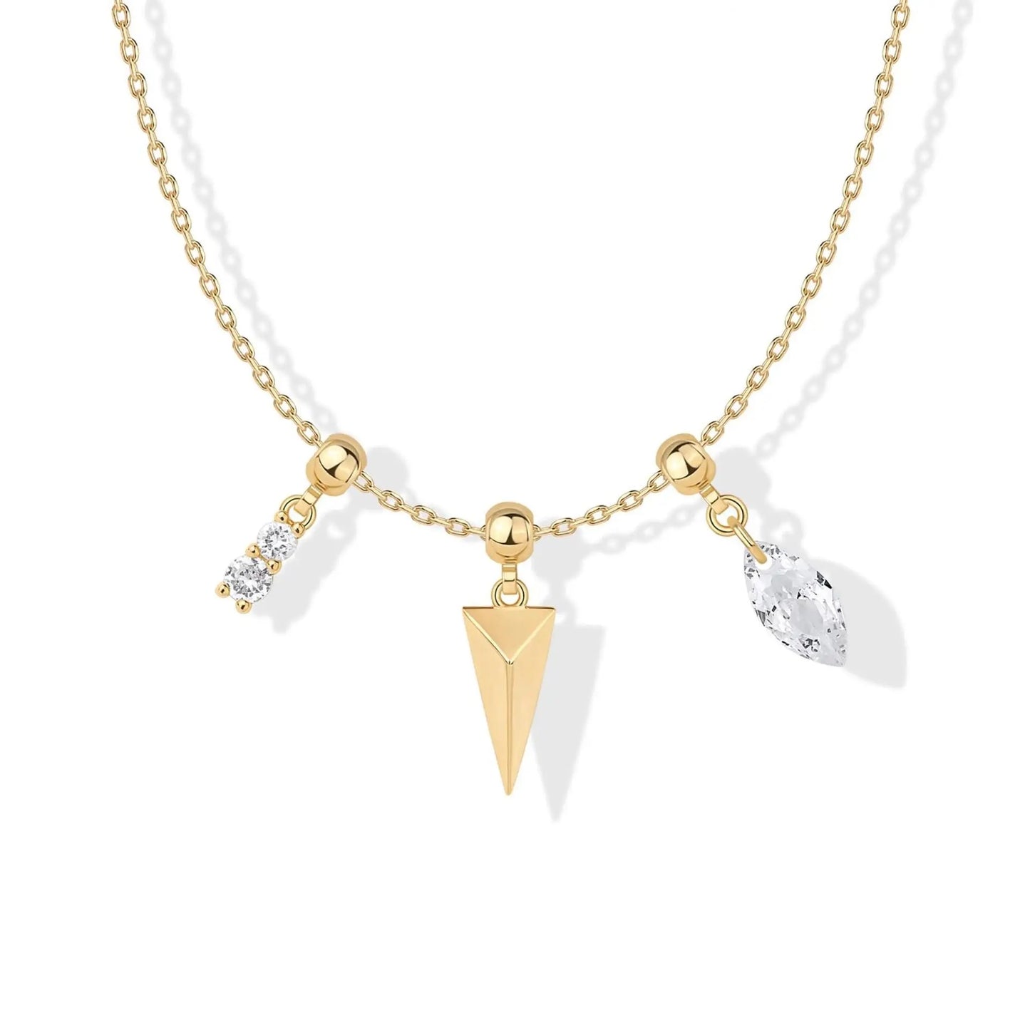 Ready To Wear Marquise Love Sparkle Necklace