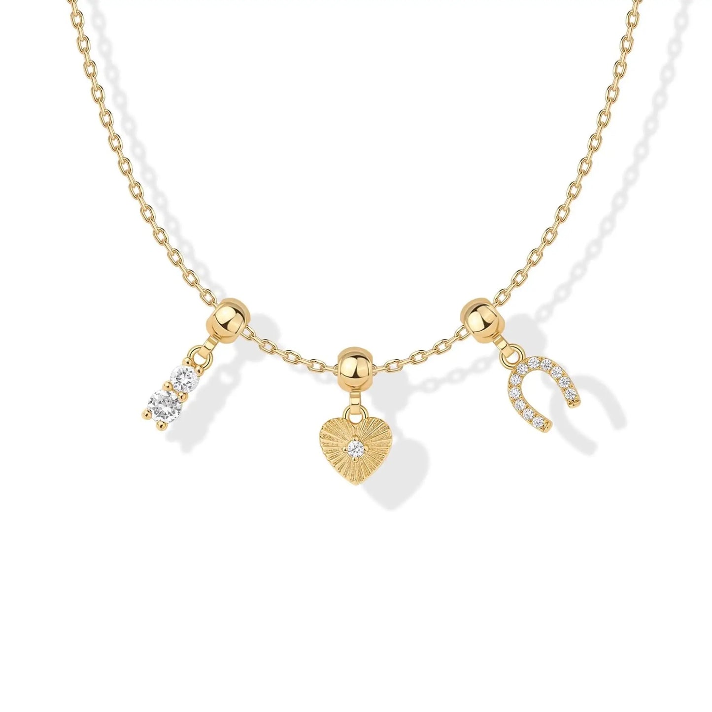 Ready To Wear Love, Luck & Sparkle Necklace