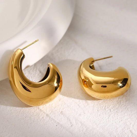 Gold Summer Holiday Earrings