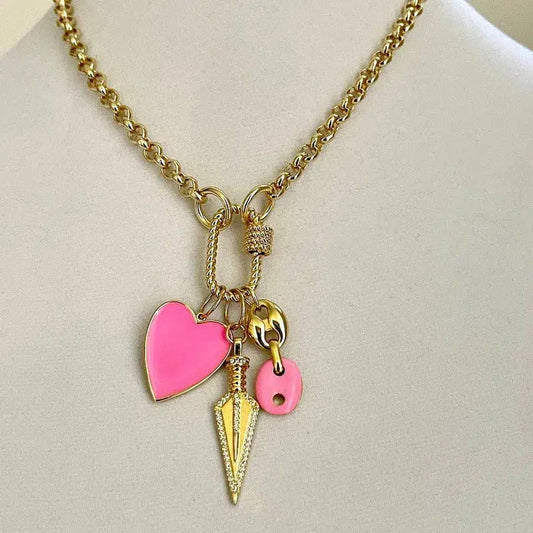 Love Me Pink Candy Necklace