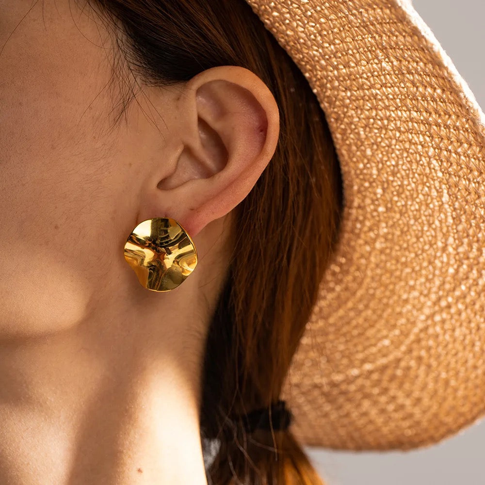 Gold Ipanema Earring/Ring