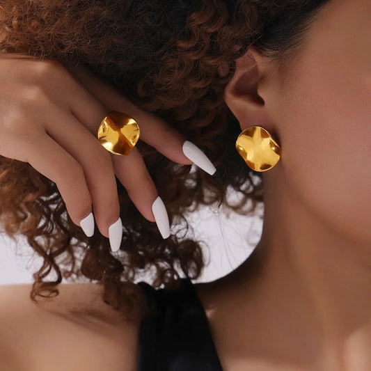 Gold Ipanema Earring/Ring