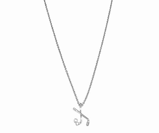 Dainty NSCD Golfing Pro Necklace (Gold, Silver, Rose 925, Vermeil)