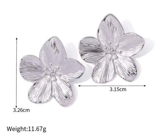 Silver Capri Earrings