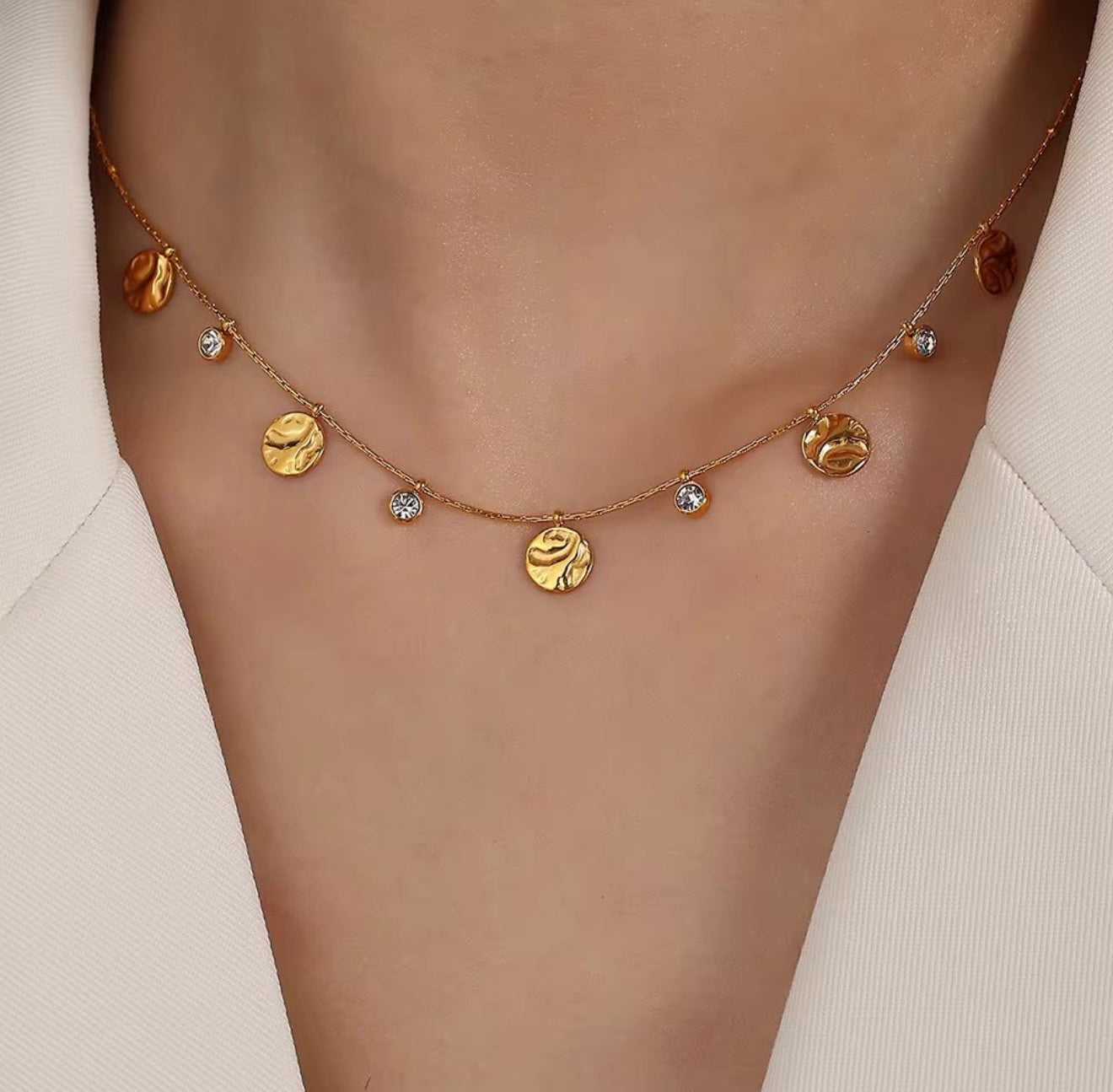 Life’s A Beach Necklace (Stainless Steel)