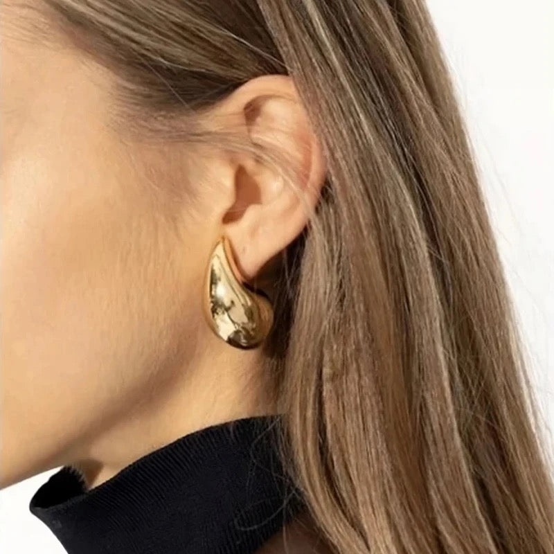 Gold Luxottica WaterDrop Earring