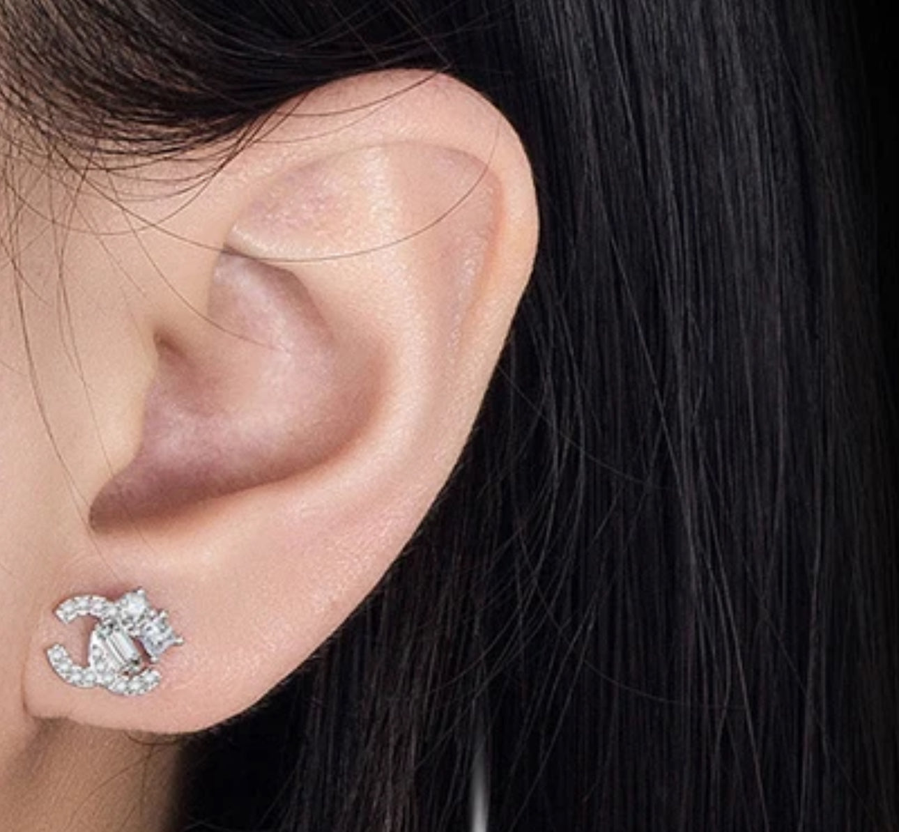 Silver Europa Earring