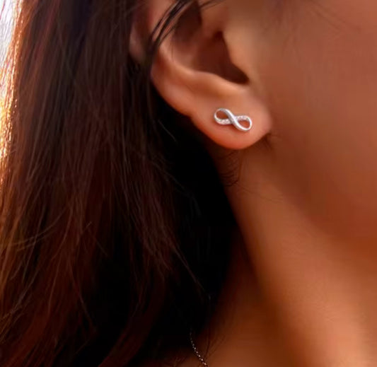 Silver NSCD Infinity Set (925, 18k Vermeil)