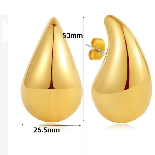 Gold Luxottica WaterDrop Earring