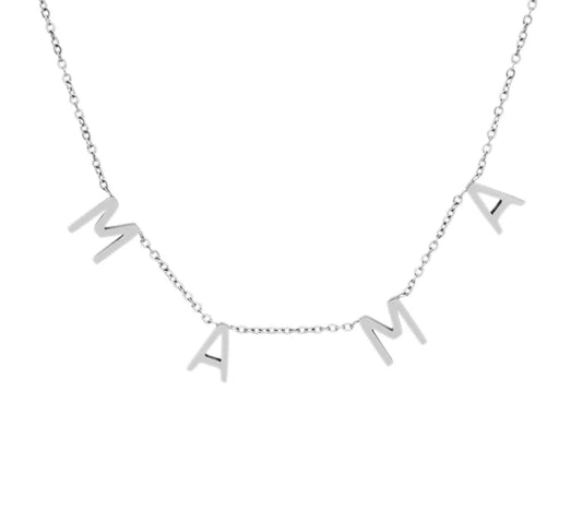 Mama Love Necklace (Gold, Silver, Rose)