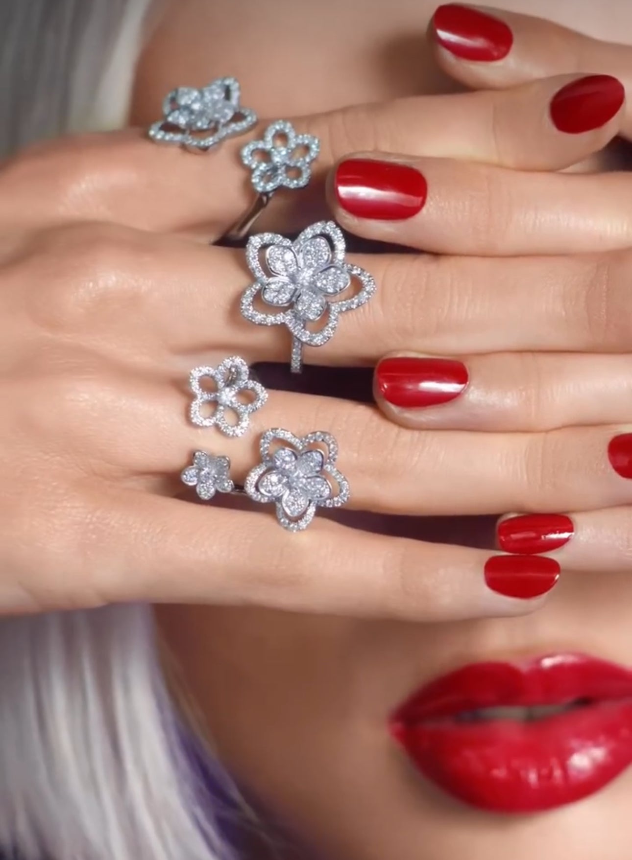 Gardenia Floral Ring