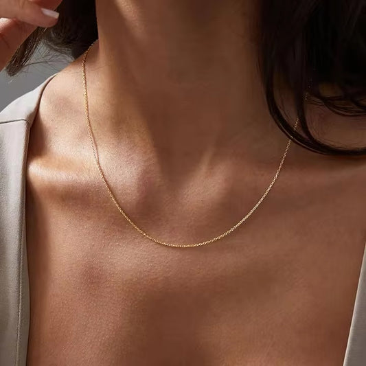 Millenial Series Gold Necklace For Charms