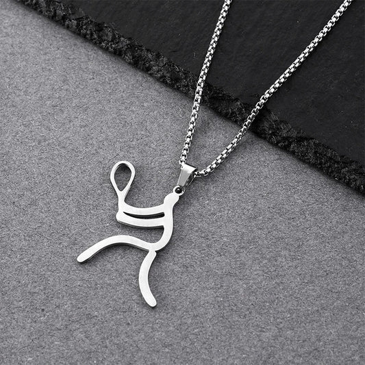 Men’s Sport Padel/Tennis Pendant Necklace (60cm)