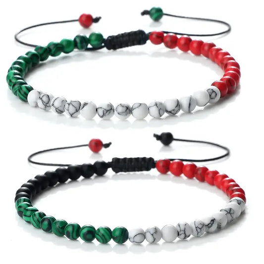 Polished Stone Palestine Bracelet