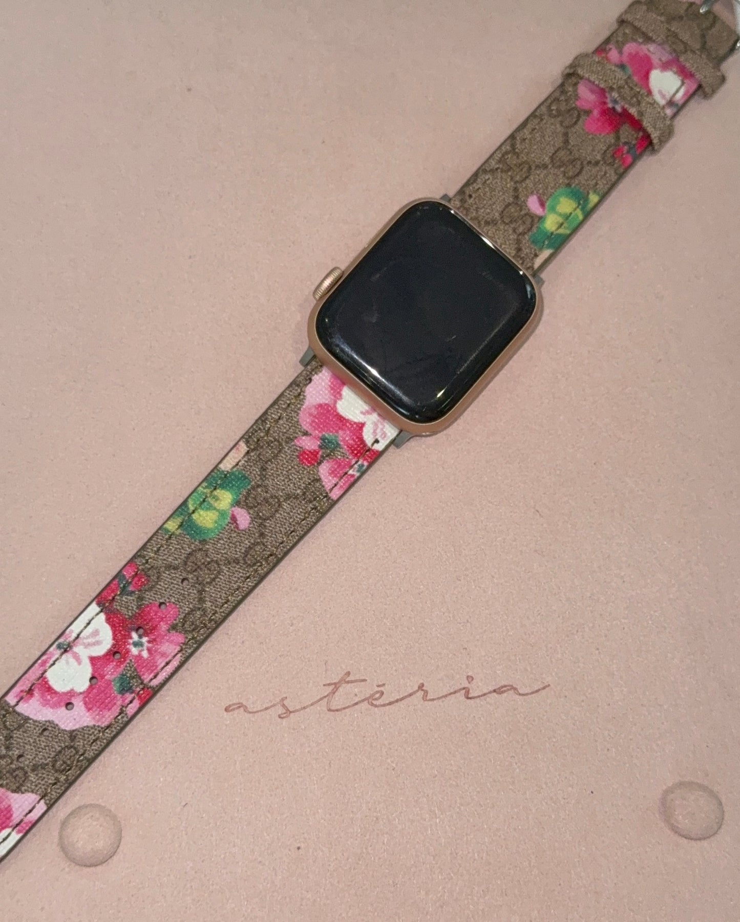 Designer Floral Smart Watch Strap