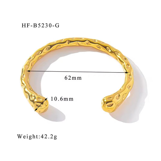 Rustic Cuff (Gold/Silver)