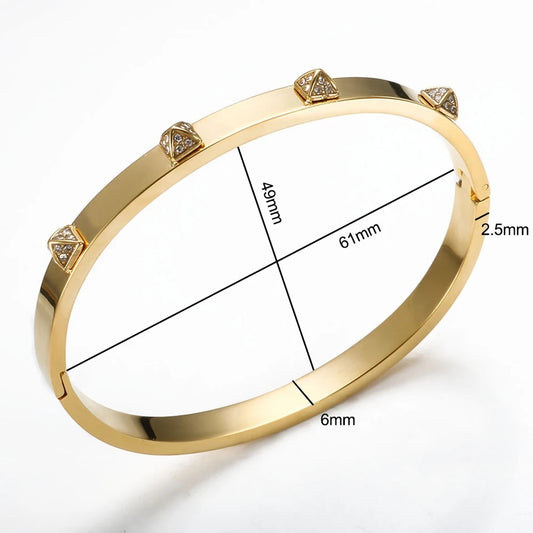 Gold Elitist Bangle