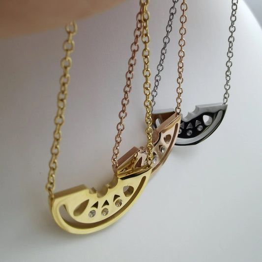 Watermelon Love Necklace (Gold, Silver, Rose)