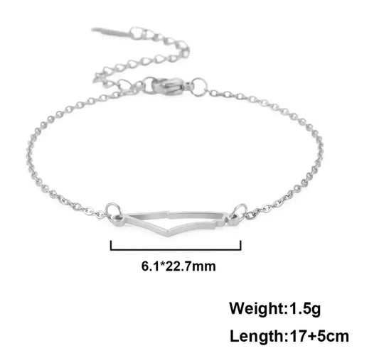 Palestine Forever Map Bracelet (Stainless Steel)
