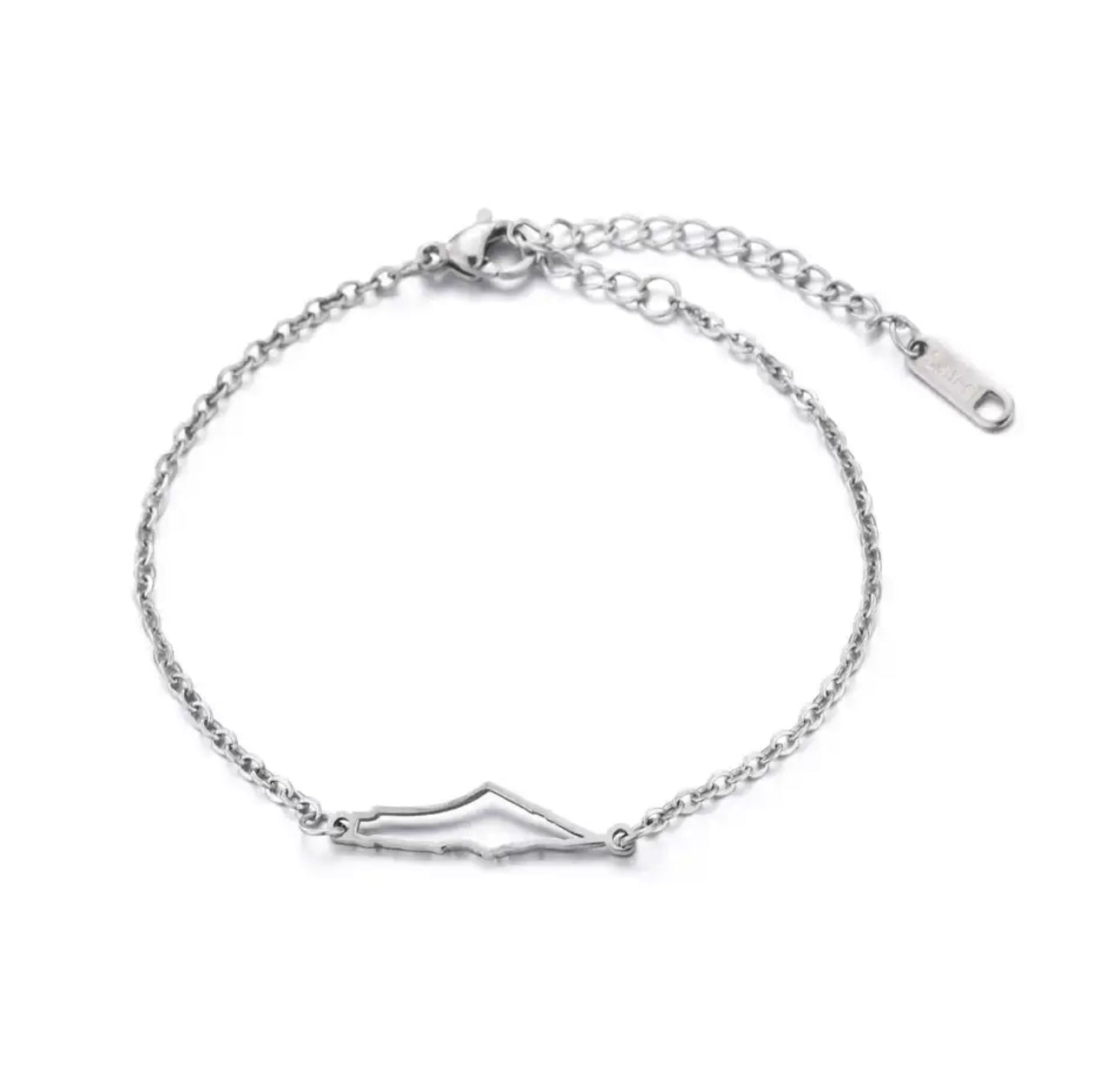 Palestine Forever Map Bracelet (Stainless Steel)