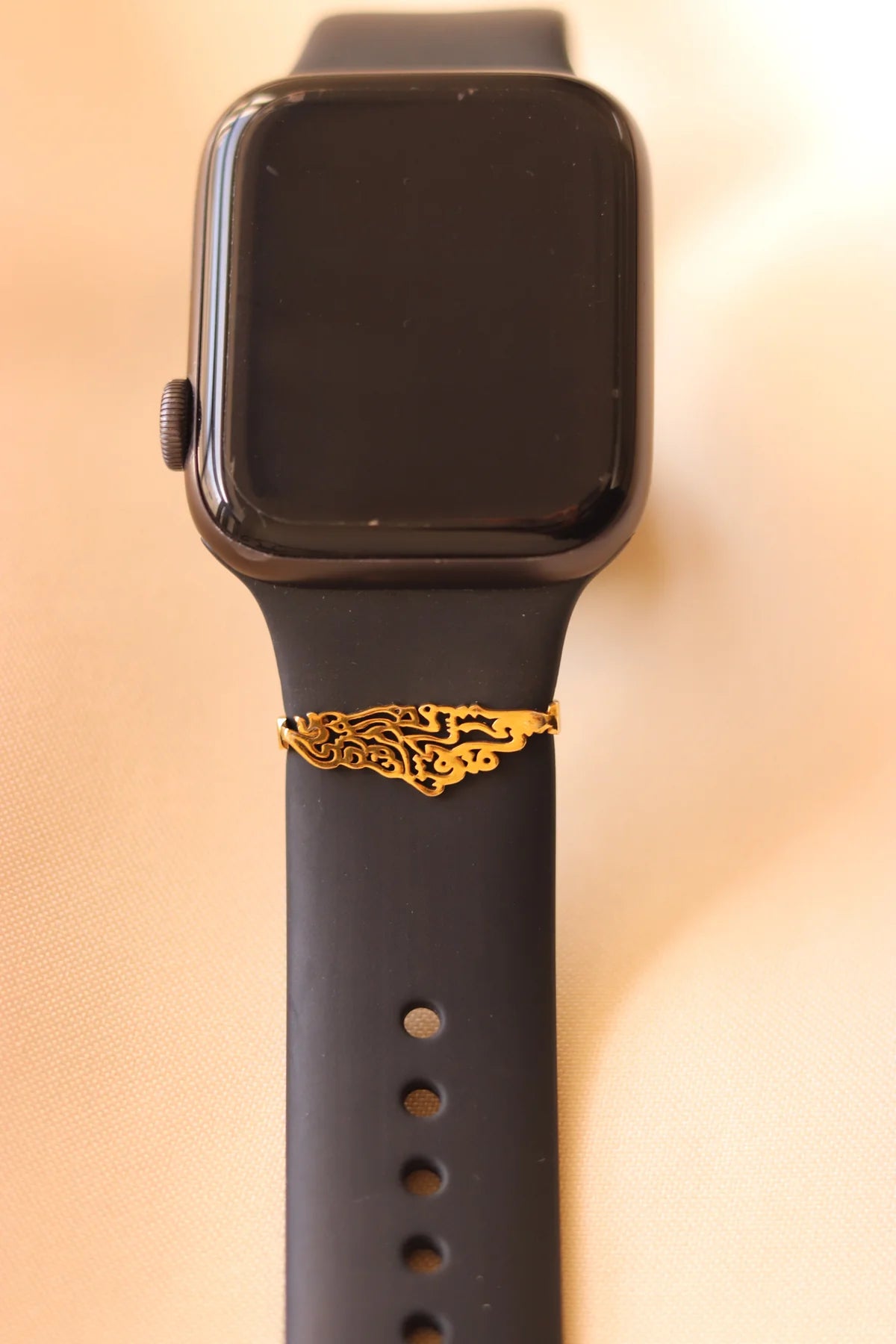 Poetry Calligraphy Apple Watch Slider (Rose, Gold, Silver, Black)