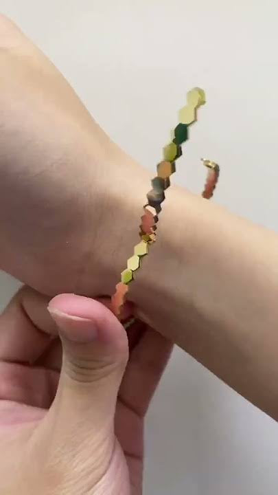 Rose Gold Honeycomb Satin Luxe Bangle (925, Vermeil)