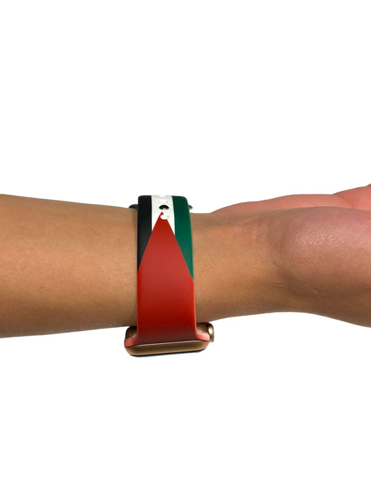 Palestine Flag Smart Watch Strap (42/44/45/46/49mm)