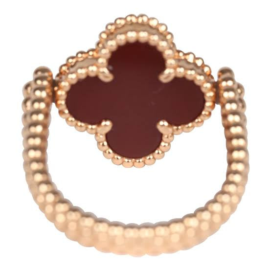 Rose Gold & Vixen Reversible Ring (925, Vermeil)