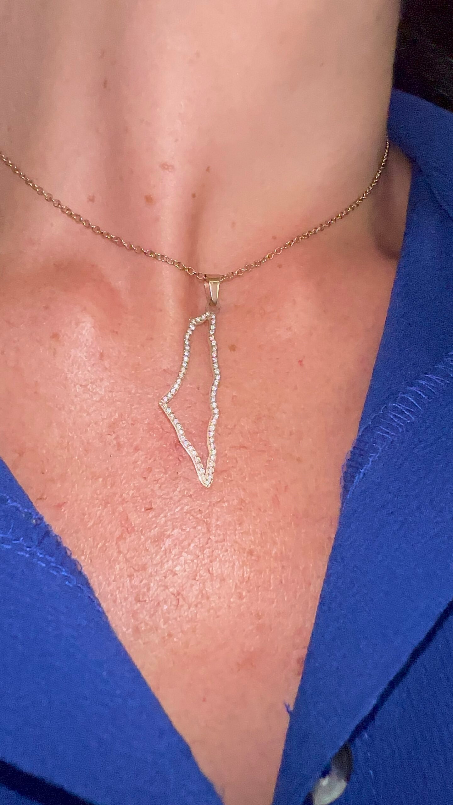 Stellar Pave Pendant and Bracelet (Rose Gold)