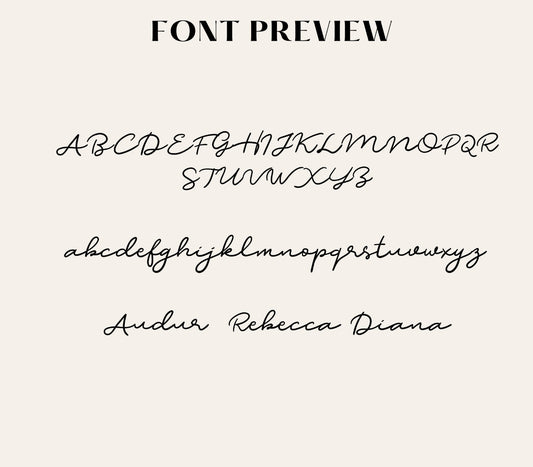 Personalised Perfect Script Name Necklace (Gold, Silver, Rose)