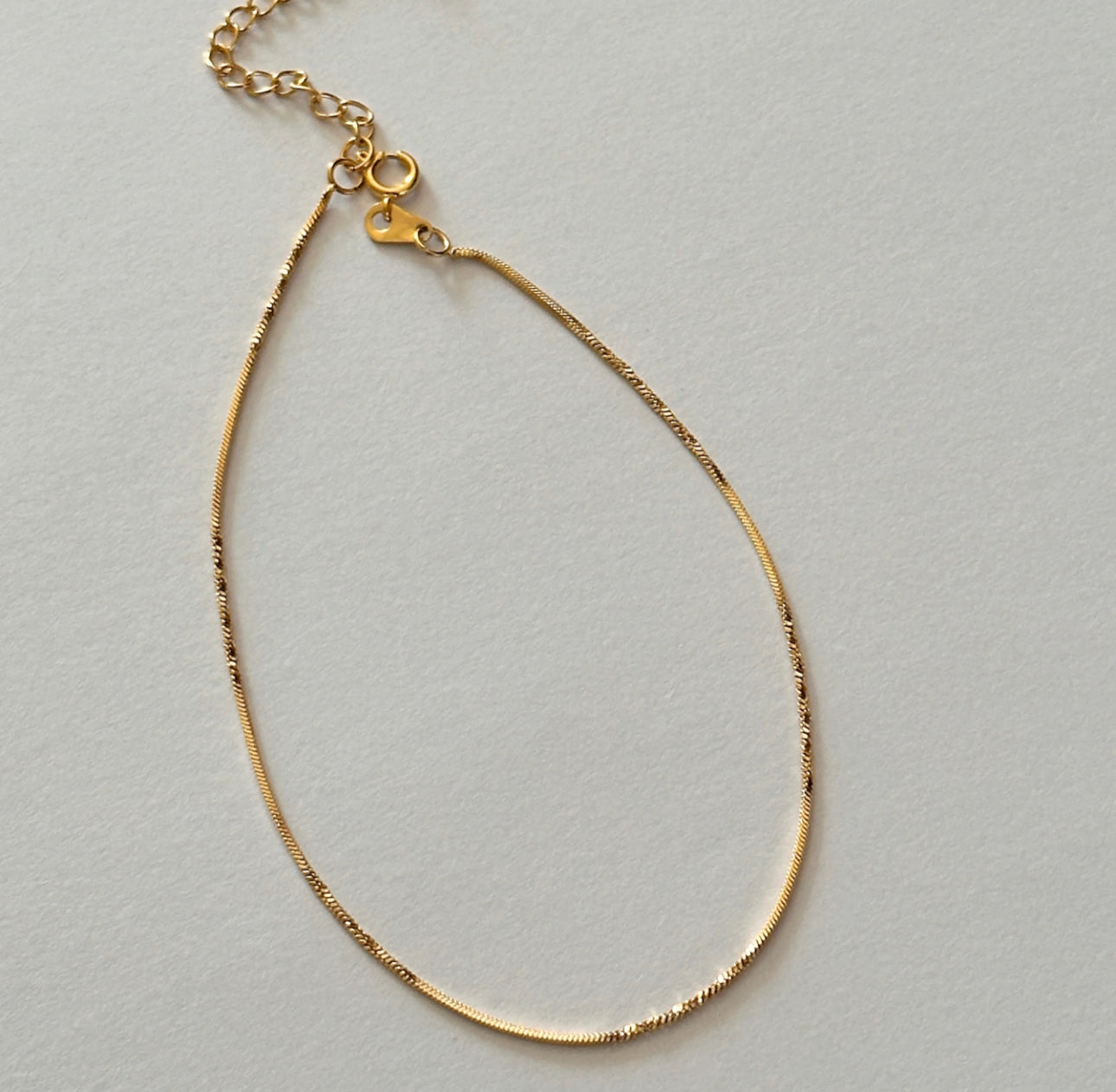 Twisted Glamour Anklet (Stainless Steel)