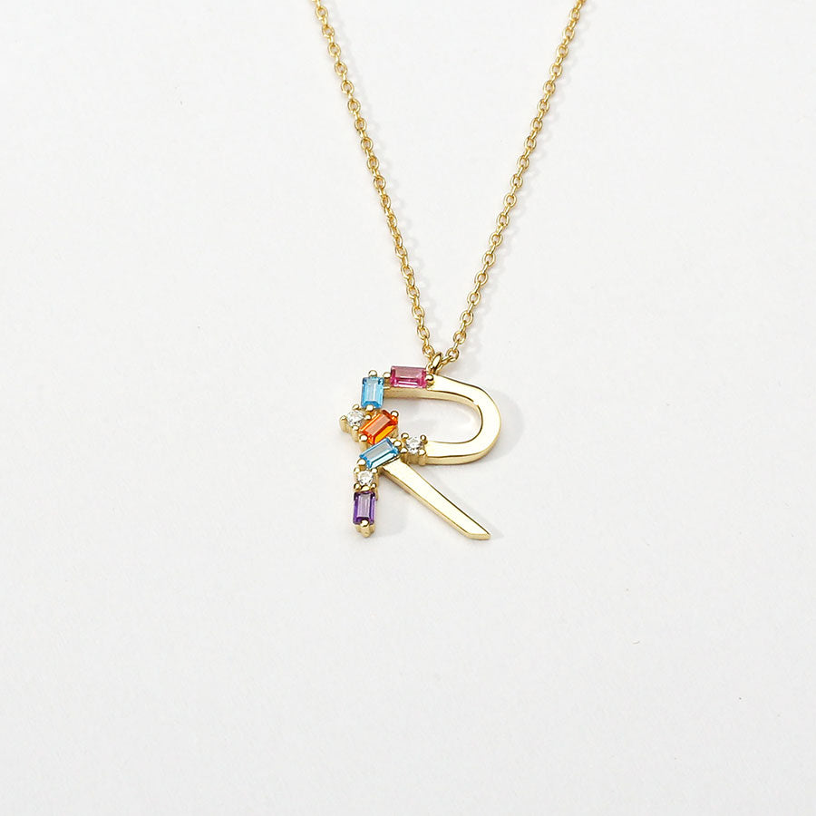 Absolu’ Initial Necklace