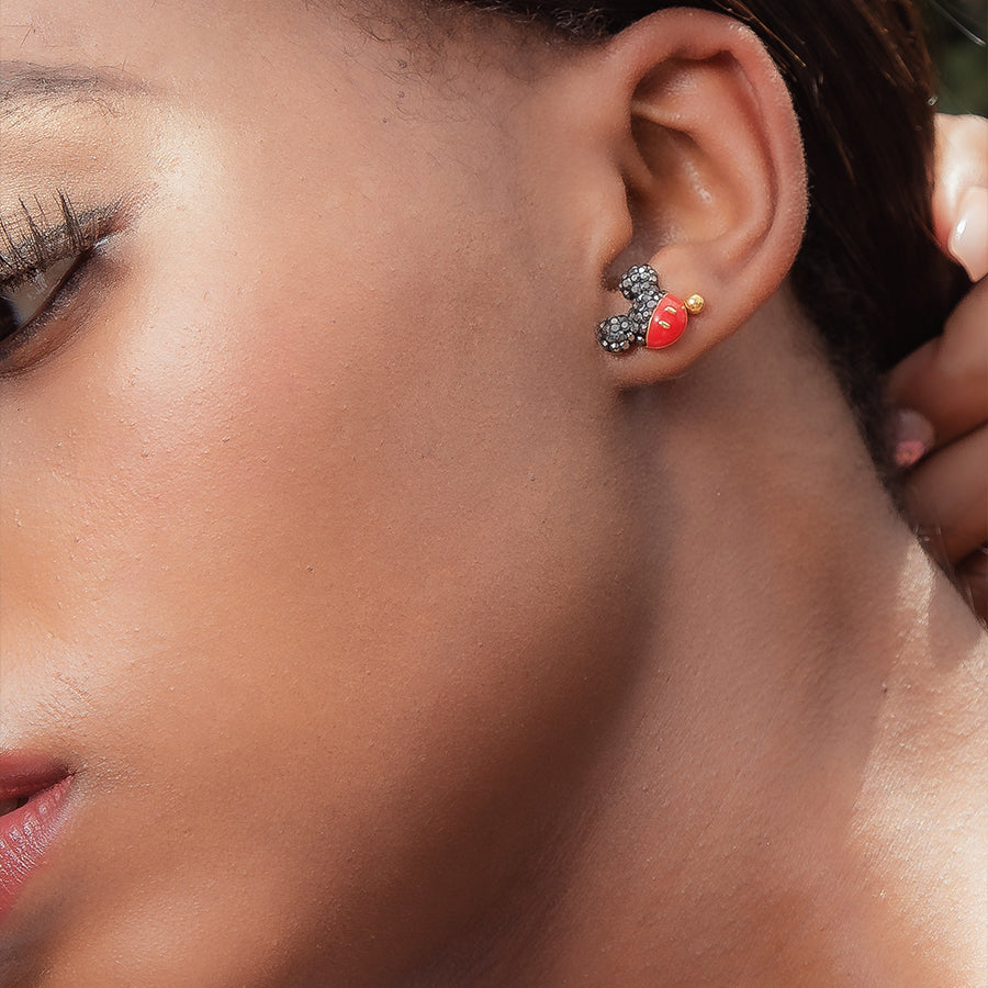 Oh My Darling Mickey Earring-1
