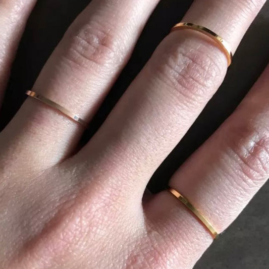 Rose Gold Minimalist Ring