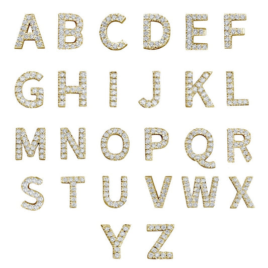 Sideswept Double Initial Necklace