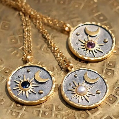 Mystical Birthstone Pendant Necklace