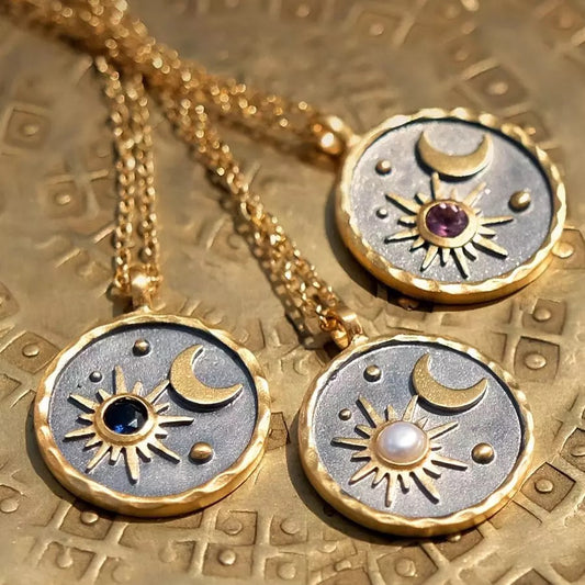 Mystical Birthstone Pendant Necklace