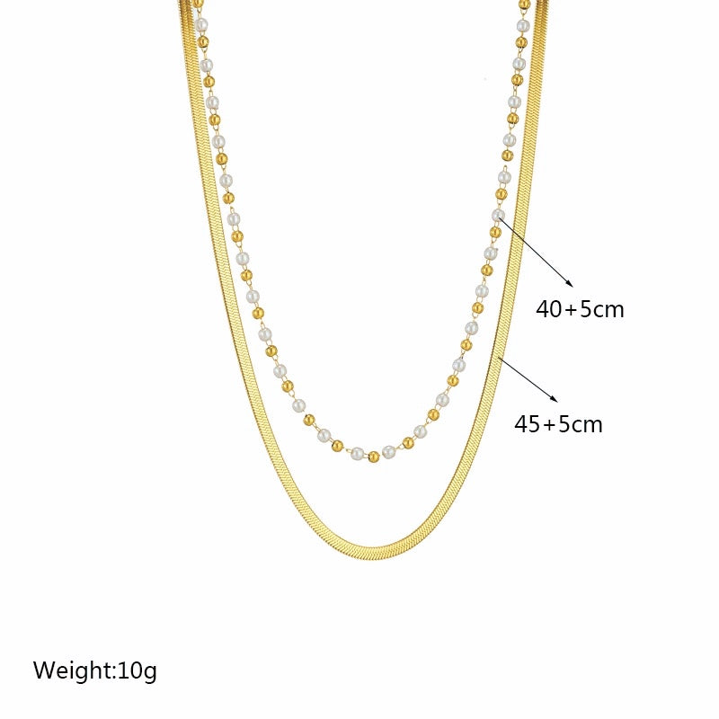 Gold Evelyn Necklace