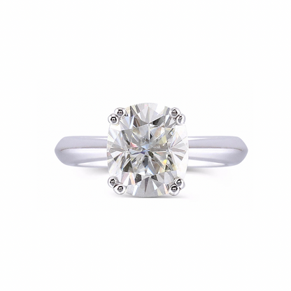 Elongated Cushion Solitaire