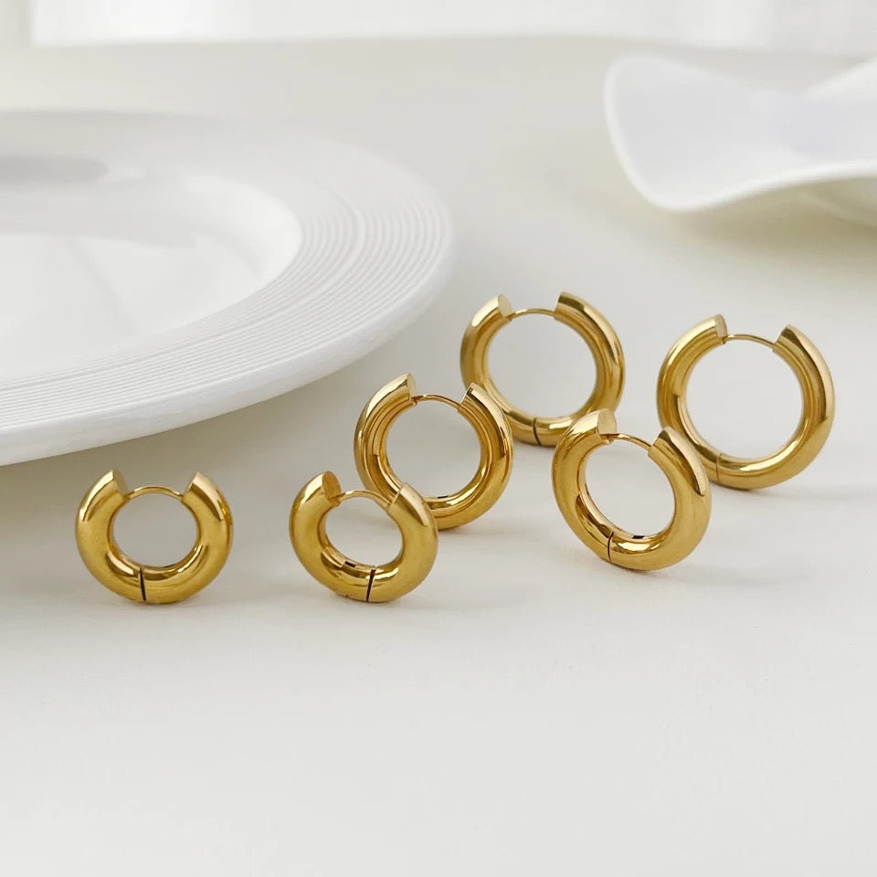 Chunky Hoop Earring