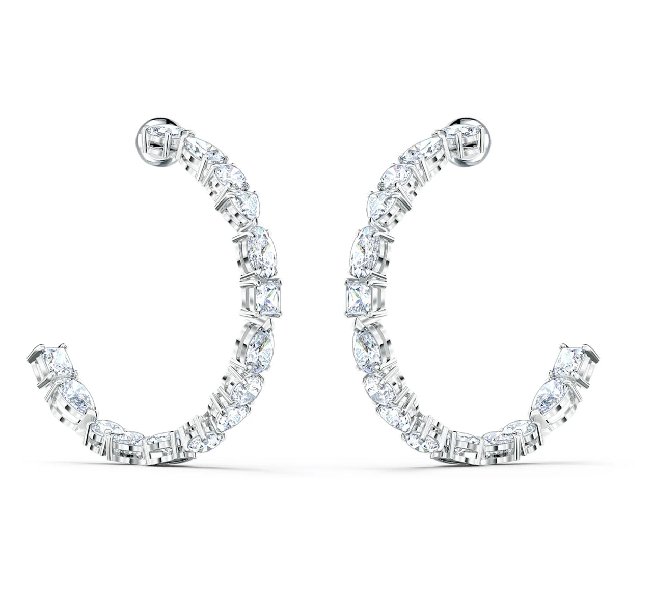 Silver Solana Hoop Earring